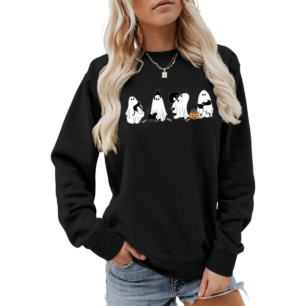 Ghost Cat hoodie